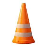 AI generated Traffic Cone on Transparent background - Ai Generated png