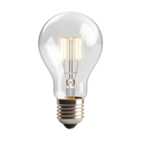 AI generated Electricity Bulb on Transparent background - Ai Generated png