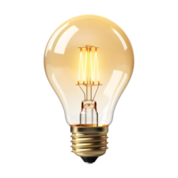 AI generated Electricity Bulb on Transparent background - Ai Generated png