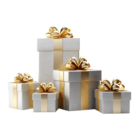 AI generated Gift Box on Transparent background - Ai Generated png