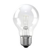 AI generated Electricity Bulb on Transparent background - Ai Generated png