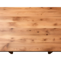 AI generated Wooden Table on Transparent background - Ai Generated png