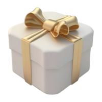 AI generated 3D Rendering of a Gift Box for Thanks Giving on Transparent Background - Ai Generated png