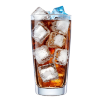 AI generated Soft Drink in a Glass on Transparent background - Ai Generated png