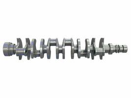 V12 Engine Crankshaft 3D rendering on white background photo