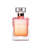 Bottle of perfume, eau de parfum isolated on transparent background png