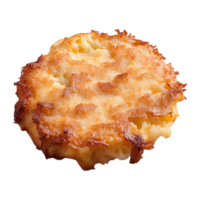 AI generated breakfast food fritters isolated on transparent background png