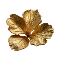 AI generated Gold from rosia montana isolated on transparent background png