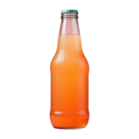 AI generated Orange Soda isolated on transparent background png