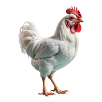 ai généré poulet isolé sur transparent Contexte png