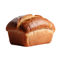 AI generated Bread Loaf isolated on transparent background png