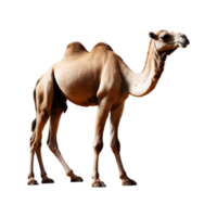 AI generated Camel isolated on transparent background png