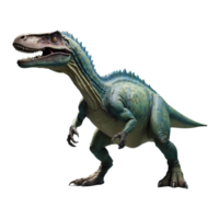 ai gegenereerd dinosaurus geïsoleerd Aan transparant achtergrond png