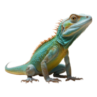 AI generated Lizard isolated on transparent background png