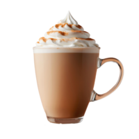 AI generated Spice Latte isolated on transparent background png