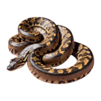 AI generated Python isolated on transparent background png