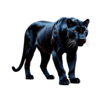 AI generated Panther isolated on transparent background png