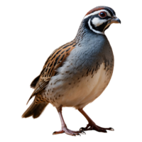 AI generated Quail isolated on transparent background png