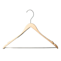 ai gegenereerd kleren hanger met metaal klem geïsoleerd Aan transparant achtergrond png