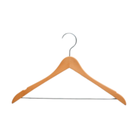 ai gegenereerd kleren hanger geïsoleerd Aan transparant achtergrond png