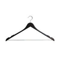 ai gegenereerd kleren hanger met metaal klem geïsoleerd Aan transparant achtergrond png