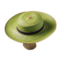 AI generated Chinese Rice Paddy Hat isolated on transparent background png