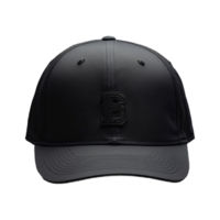 ai generado gorra negro aislado en transparente antecedentes png