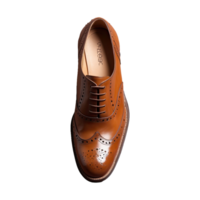 AI generated Brogue Shoe isolated on transparent background png