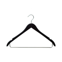 AI generated Clothes Hanger With Metal Clip isolated on transparent background png