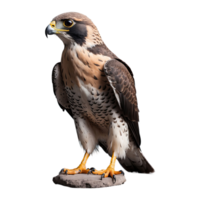 AI generated Falcon bird isolated on transparent background png