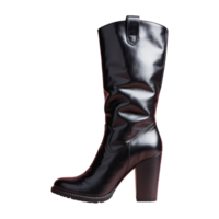 AI generated Lady Boot isolated on transparent background png