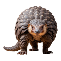 ai gegenereerd pangolin geïsoleerd Aan transparant achtergrond png