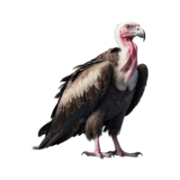 ai generato avvoltoio uccello isolato su trasparente sfondo png