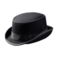 AI generated Bowler Hat isolated on transparent background png