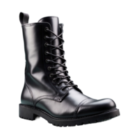 AI generated Combat Boot isolated on transparent background png