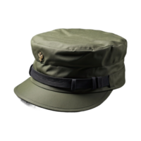 AI generated Army hat isolated on transparent background png