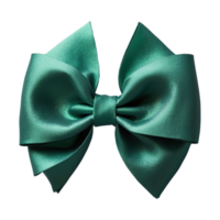 AI generated Christmas Bow Tie isolated on transparent background png