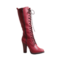 AI generated Lady Boot isolated on transparent background png