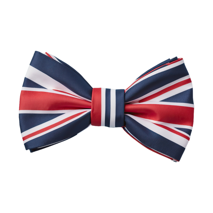 union jack tie clip