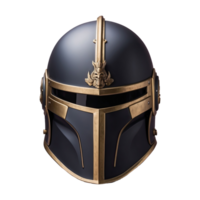 AI generated Armet Helmet isolated on transparent background png