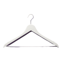 AI generated Plastic Clothes Hanger isolated on transparent background png