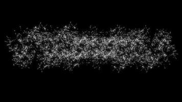 particle explosion burst Effect Abstract blast animation with alpha channel transparent background video