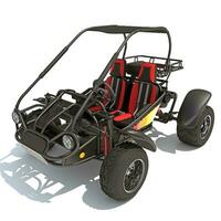 Off Road Dune Buggy 3D rendering on white background photo