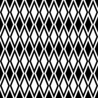 Seamless diamond black and white pattern. Vector graphics.