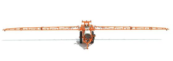 Farm Sprayer 3D rendering on white background photo