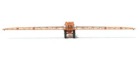 Farm Sprayer 3D rendering on white background photo