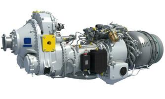 Turboprop Aircraft Engine 3D rendering photo