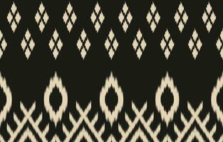 Ethnic abstract ikat art. Aztec ornament print. geometric ethnic pattern seamless  color oriental.  Design for background ,curtain, carpet, wallpaper, clothing, wrapping, Batik, vector illustration.