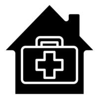 House Doctor icon line vector illustration