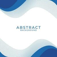 Abstract curved and wave lines background template vector